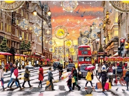 Gibsons puslespil Festlig travlhed 1000 brikker