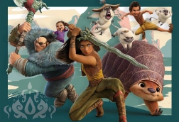 Puslespil Raya og dragen MAXI 104 brikker Clementoni