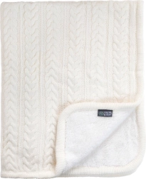 Vinter & Bloom tæppe cuddly ivory