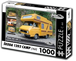 Puslespil RETRO-AUTA ŠKODA 1203 Camp (1969) – 1000 brikker