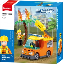 Sluban Metropolis Redningskøretøj til børn