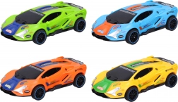 Driftende racerbil med friktionsmotor 15,5 cm