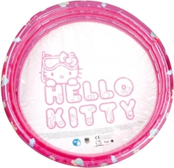 Oppustelig Hello Kitty-pool med 3 ringe, lyserød