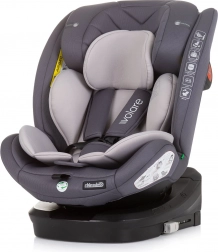Autostol CHIPOLINO Volare i-Size 40–150 cm, Isofix, 360° drejbar, Granite