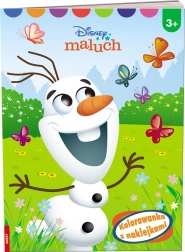 Disney lille kunstner: malebog med klistermærker