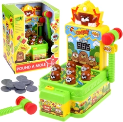 Færdighedsspil: Slå muldvarpen med lys og lyd