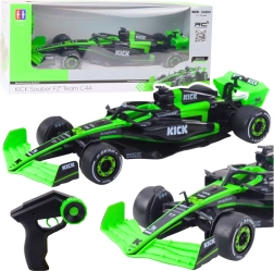 RC Formel F1 C44 KICK Sauber 1:16 sort‑grøn