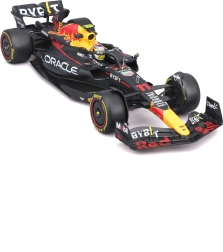 modelkit 1:24 red bull racing rb19 (2023) med stander – sergio pérez
