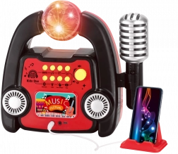 Højttaler med mikrofon og Bluetooth