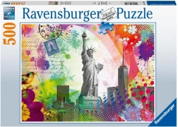 Postkort fra New York – puslespil 500 brikker Ravensburger