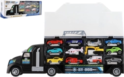 Autotransportlastbil med køretøjer 50 cm