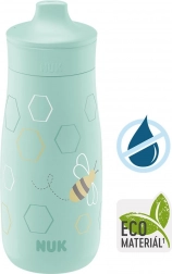 NUK Mini-Me PP Sip drikkeflaske til børn 300 ml, lyserød (9+ måneder)