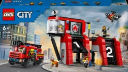 Lego City brandstation med brandbil
