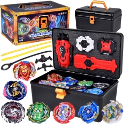 Stort sæt med affyrer og otte diske