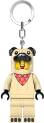 LEGO nøglering mops – minifigur
