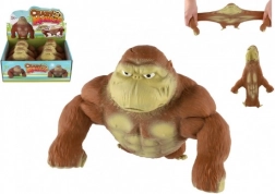 Antistress strækbar gorilla, silikone, 16 cm, 680 g
