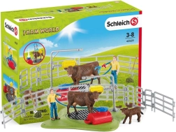 SCHLEICH Farm World vaske­station til køer