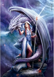 Clementoni Puslespil Drageheks 1000 brikker