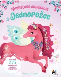 Glitrende klæd-ud enhjørninger – klistermærkebog