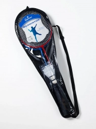 badmintonsæt til 2 personer SUNSPORT – 2 ketsjere og fjerbolde