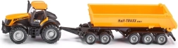 Siku traktor med tiptrailer 1:87
