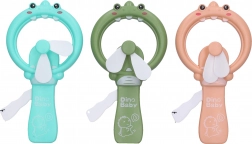 Håndventilator dinosaur 18 cm