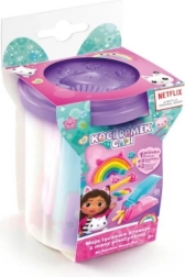 Sæt med modellervoks GABIN KATTE HUS Mine regnbueskabelser – lilla bæger