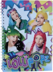 Notesbog A5 Lollipopz med ringbinding