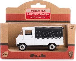 Samlermodel af PRL ŻUK varevogn – hvid