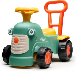 Børne-løbecykel traktor FALK Maurice med skjul og håndtag