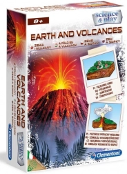 Clementoni Science & Play Jorden og vulkaner – videnskabssæt til børn