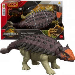 Jurassic World Rebirth figur Ankylosaurus 24 cm med lyde