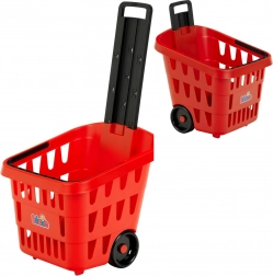 Rød indkøbsvogn til børn THEO KLEIN