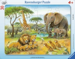Ravensburger puslespil Afrikas dyr 30 brikker