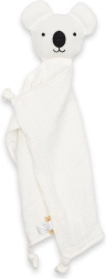 Musselin sovedukke New Baby koala hvid