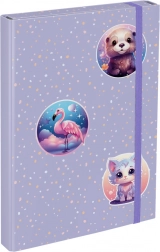 Mappe til skolehæfter A4 BAAGL – Kæledyr