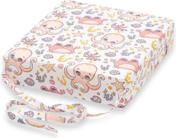 Børne siddepude til stol New Baby Basic Blæksprutte rosa