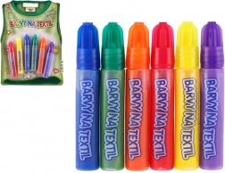 Creatoys tekstilfarver – sæt tuscher