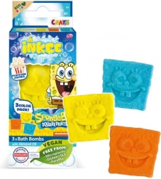 Mini pakke med brusende badebomber SPONGEBOB – 3×15 g