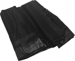 Beskyttelsesnet SKYRAMIZ til havetrampolin 305 cm, 6 tunneler – sort