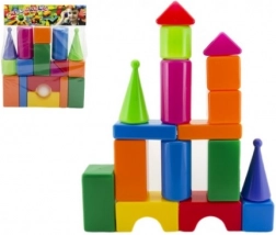 Store plast byggesten 18 stk