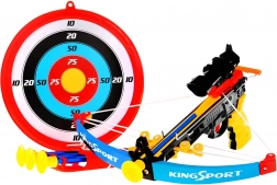 Armbrøst til børn (6+) Sportsæt 7 stk. + Skydeskive + 4 pile + Kogger + Sigte