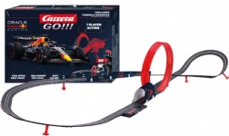 Bilbane Carrera GO Challenger F1 med Red Bull-bil