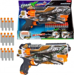 Skumpistol med lyd og skud