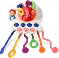 Farverigt sensorisk legetøj - bidering