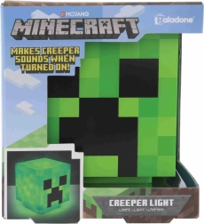 Minecraft Creeper-lampe med lyd