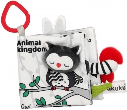 Akuku sensorisk kontrastbog til børn med dyr