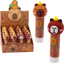 Lomme-limstift med kapybara Brun