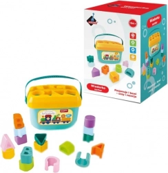 Sorteringsspand med klodser