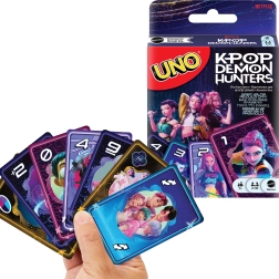 Kortspillet UNO KPop Demon Hunters